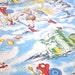 Vintage 1983 He Man Masters Of the Universe Twin Flat Sheet Tablecloth Party