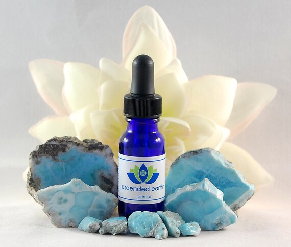 Items Similar To Larimar Essence Gem Elixir Emotional Balance Self Acceptance And Angelic