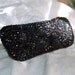 Vintage Black Satin Sequined & Beaded Glasses Case