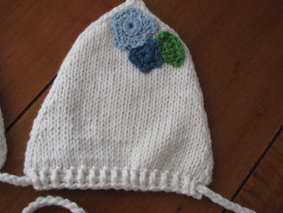 Knit Bikini Pattern - knitting pattern - flower accents - bathing suit patter...