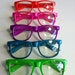 Rave light show glasses - neon