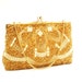 Vintage Gold Beaded Purse/Clutch/Evening Bag circa 1960's