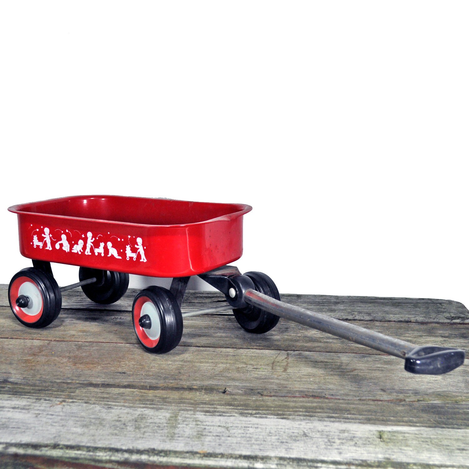 wooden doll wagon