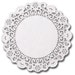 English Paper Doilies- 25 doilies- 4 inch, white, lacy Dollar Sale- Cyber Monday