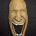 Ceramic Face Wall Sculpture