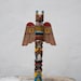 Colorful Totem Pole Statue