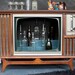 Vintage TV Television Cocktail Bar Cabinet - Handmade