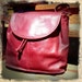 DRAW /// Cordovan Red Dreawstring COACH Satchel