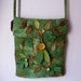 Elf Woodland Hand Felted Messenger Bag