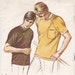 Kwik Sew 143 Men's T Shirt Pattern, UNCUT, Size S, M, L, XL