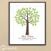 DIY Teacher Appreciation Fingerprint Keepsake Printable PDF - 11x14 printable design