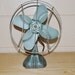 Vintage Fan Vintage Green Metal Fan