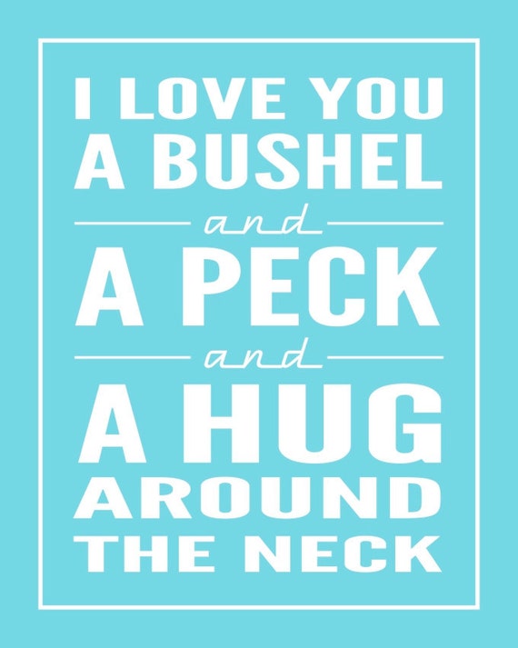 I Love You a Bushel and a Peck Song Lyrics Broadway Musical