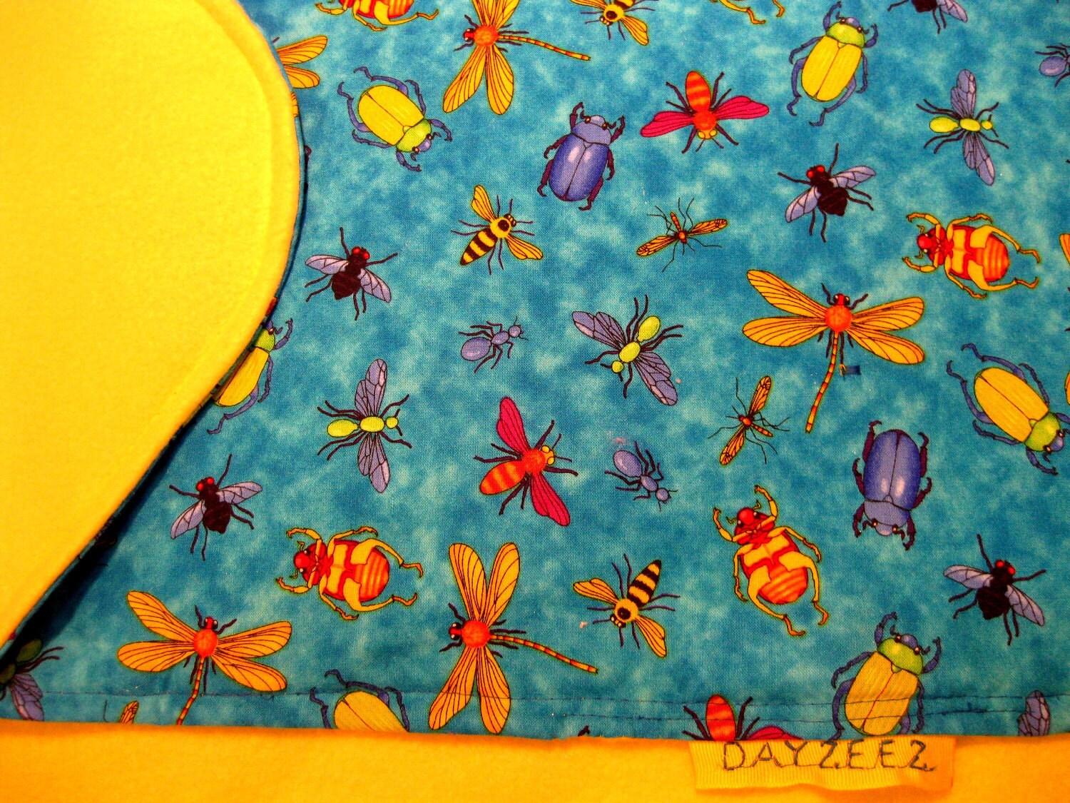 Girl Baby Kids Boy Bugs Bedding Crib Blanket Stroller by Dayzeez