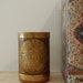 Handmade Central American 2012 Mayan Calendar Mug Copper Brass