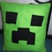 creeper plush pillow