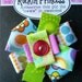 Clearance SALE - Loopy - Scrappy - Fabric Flower Hair Clip - Hair Bow - Hand Sewn