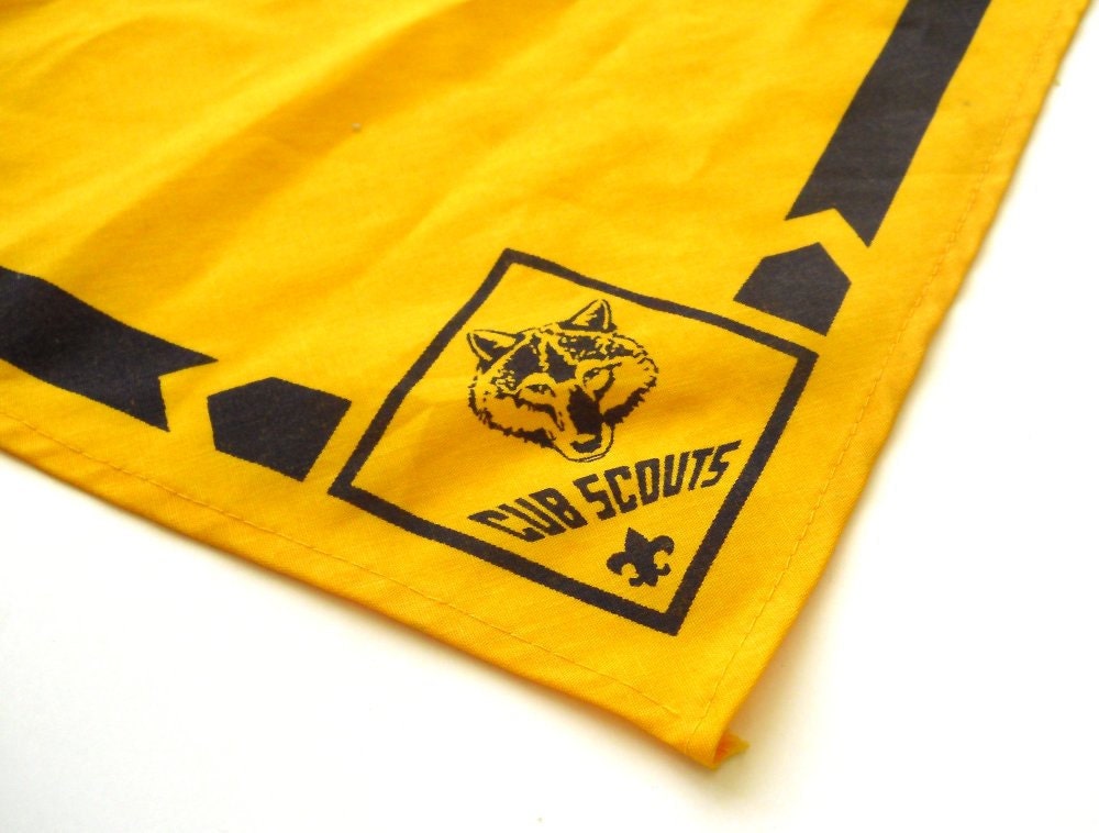 Vintage Cub Scout Scarf 1987