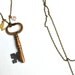 Choose Your State Skeleton Key Necklace