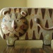 Lisa Larson Era Tiger Planter - Mid Century Scandinavian Stoneware Animal Vase