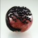 SUNSET TREE - Handmade Lampwork Lentil Focal Bead - by Stephanie Gough SRA Lampwork Beads fhfteam leteam