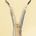 original hand assembled paperclip zipper necklace