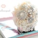 Brooch Bouquet Balance Payment for MEDIUM Size Custom Made RESERVED for jessicakennedy813