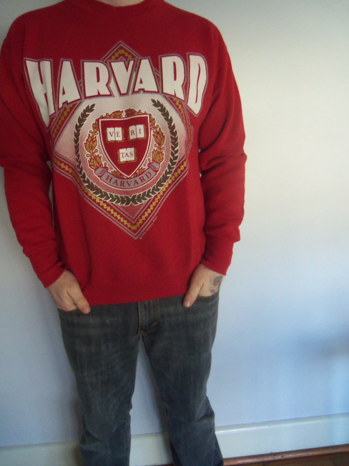 harvard sweatshirt h&m