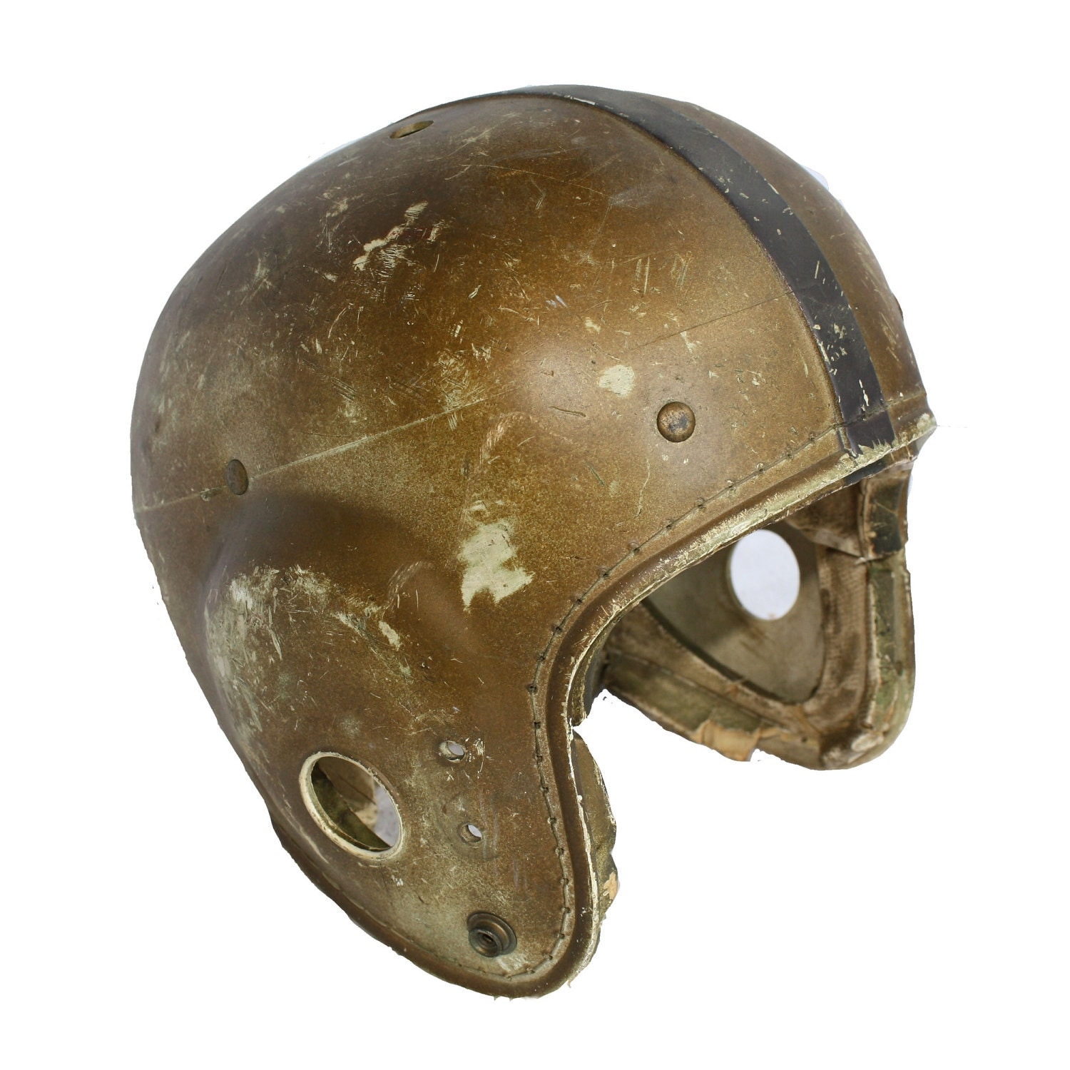 Vintage 50's60's Era Geo A Reach Football Helmet
