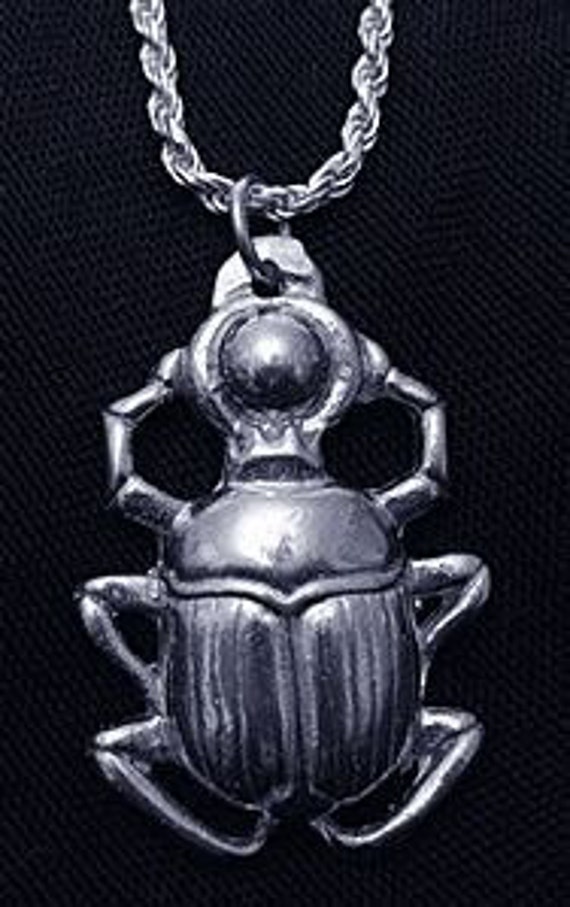 Egypt Amulet Scarab Beetle Egyptian Silver 925 By Princeofdiamonds