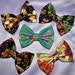 Packed Floral Print Hair Bows