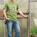Vegetable Garden Mens T Shirt - MEDIUM - Army Green