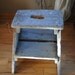 Wooden Grey Stool