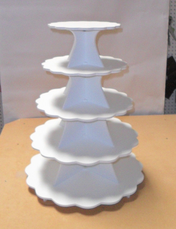 items similar to 5 tier cake cupcake stand pvc on etsy items similar to 5 tier cake cupcake stand pvc on etsy