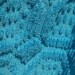 Vintage Cotton Chenille Bedspread Fabric - Lovely Blue Green like Caribbean Water