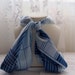Fresh Nautical Look Blue and White Vintage Scarf