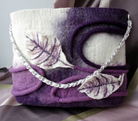 lilac head bag