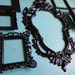 Vintage Framed Mirror Set Collection Home Decor Set Gallery Wall Set bronze "Sleeping Bronze Beauty"