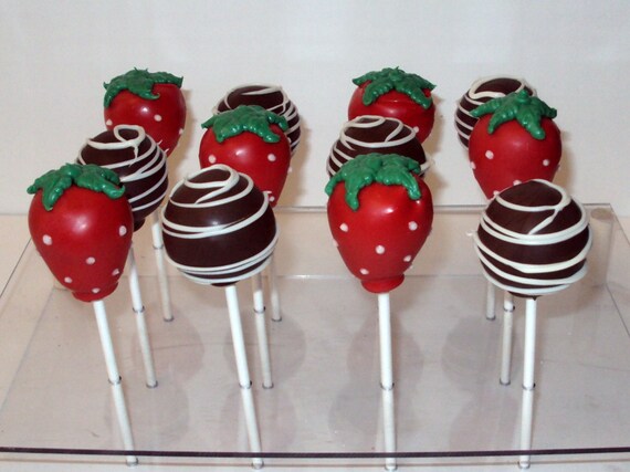 Items similar to Fruit Shaped Cake Pops on Etsy