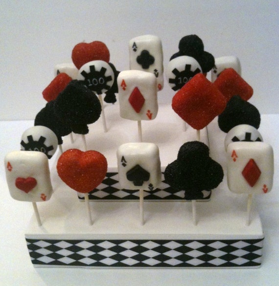 Poker themed jewelry