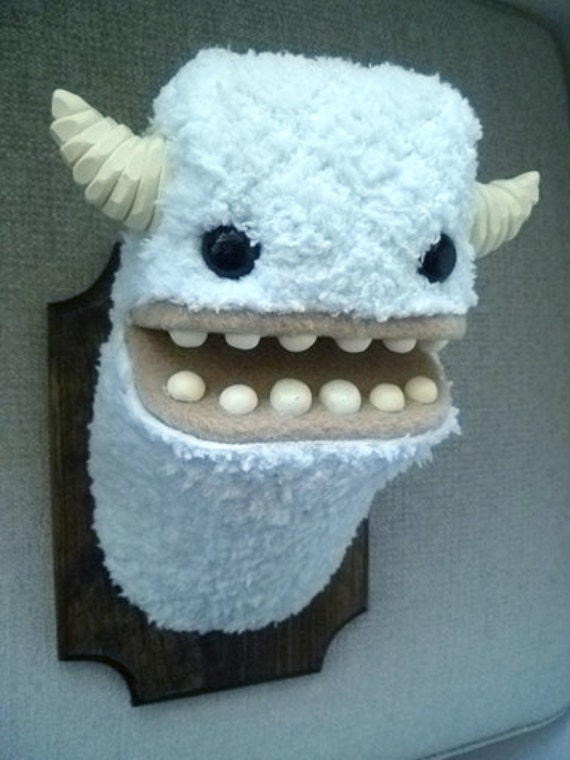 Baby Blue Yeti Female Trophy by YetisAndFriends on Etsy