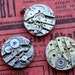 Lot of 3 Antique small watch movements.