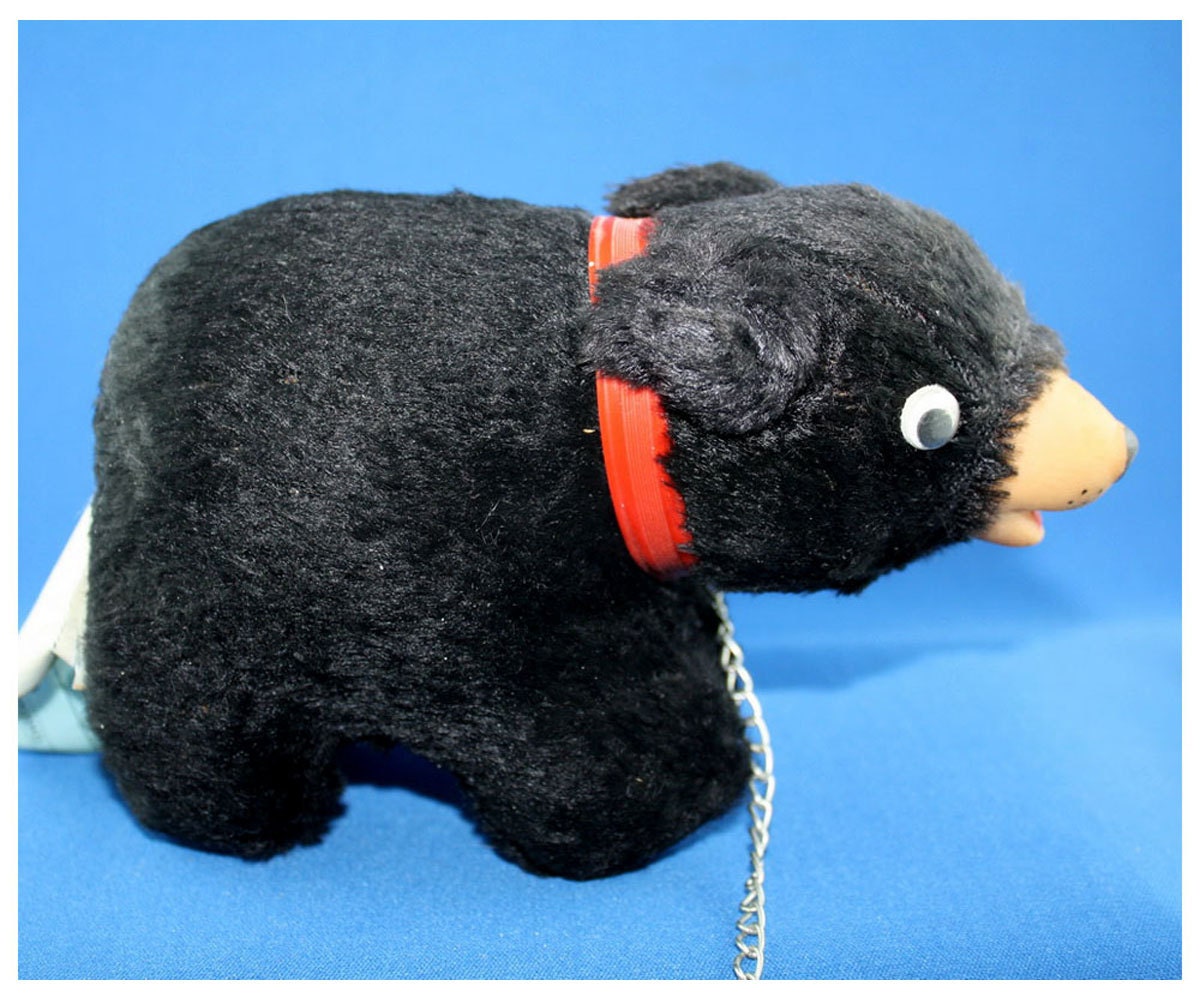 stuffed black bear