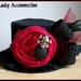 Rocker Mini Top Hat - Photography Prop - Birthday Hat - Pirate - Baby Top Hat