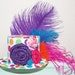 Custom Hat in Fabric from Dress