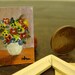 Reserved for Jessie Miniature picture painted by hand with wooden frame customizable