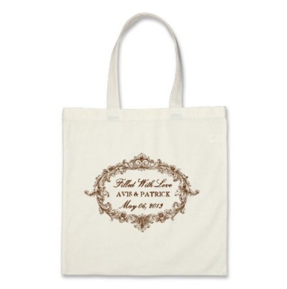 ... Tote Bag or OOT Tote Bag - Personalized Elegant Frame Tote Bag in