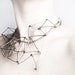 Futuristika modern stainless steel necklace