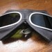 Genuine Vintage Aviator Motorcycle Steampunk Leather Goggles/Glasses