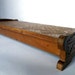 Wooden carved cigarette box, jewelry box